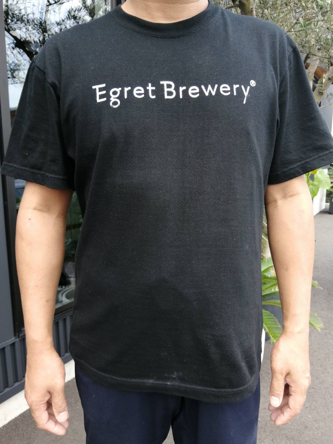 イーグレブルワリーオリジナル Tシャツ【Black】